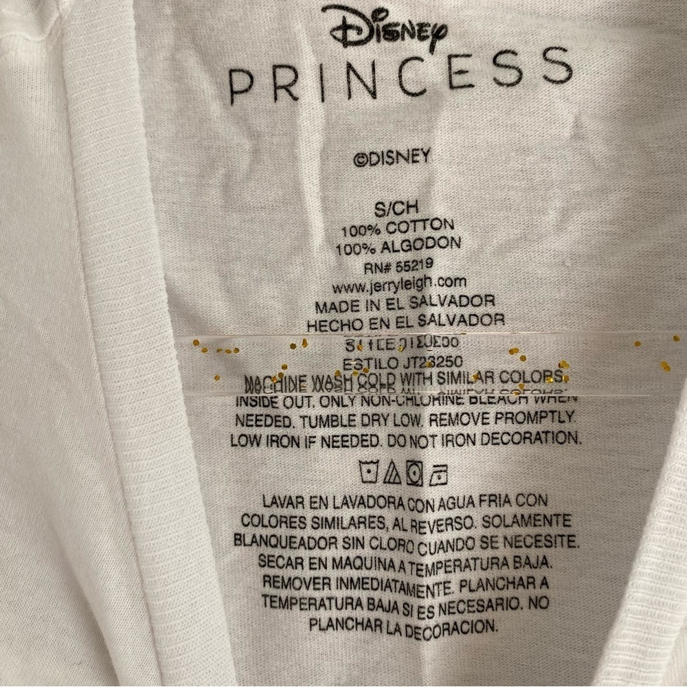 NWOT Disney Little Mermaid Crop Graphic Tee - Picture 4 of 5
